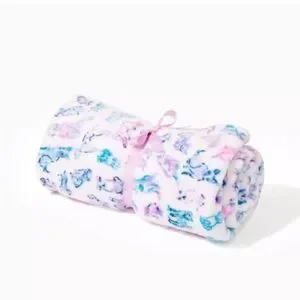 Lilly pulitzer paradise fleece blanket sale